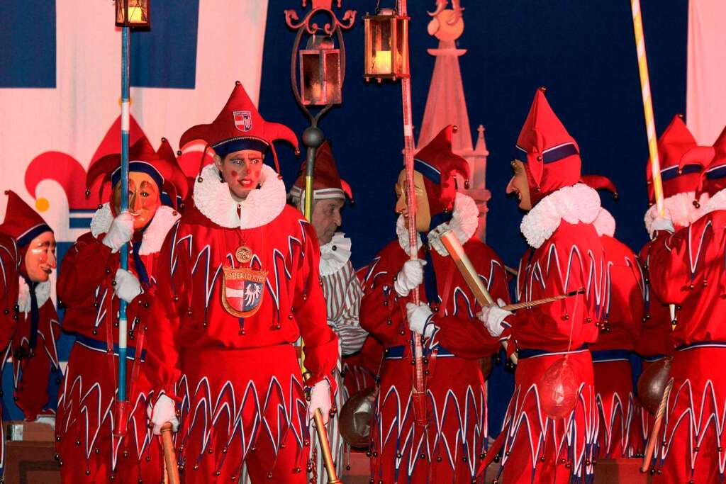Fasnet-Proklamation durch den Oberjokili Fasnet-Proklamation durch den Oberjokili