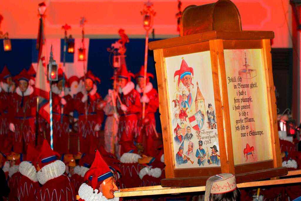 Fasnet-Proklamation durch den Oberjokili Fasnet-Proklamation durch den Oberjokili