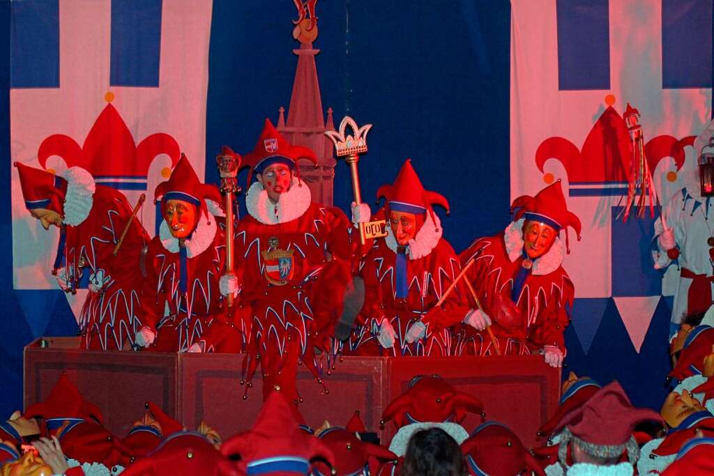 Fasnet-Proklamation durch den Oberjokili Fasnet-Proklamation durch den Oberjokili