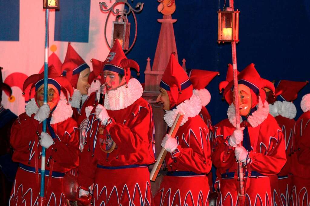 Fasnet-Proklamation durch den Oberjokili Fasnet-Proklamation durch den Oberjokili
