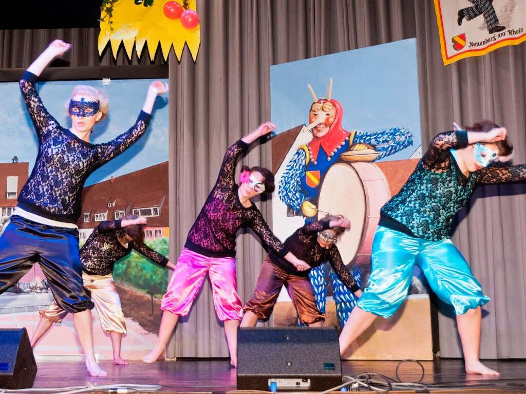 Einen Hauch von Karneval in Venedig versprhte die Tanzgruppe "Danza Passione".