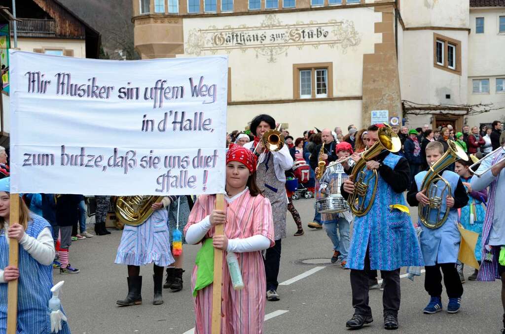 Impressionen vom Umzug in Pfaffenweiler