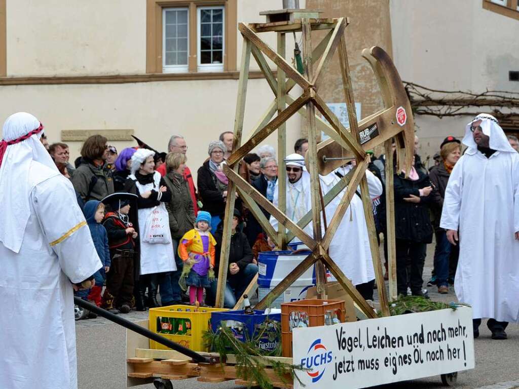 Impressionen vom Umzug in Pfaffenweiler