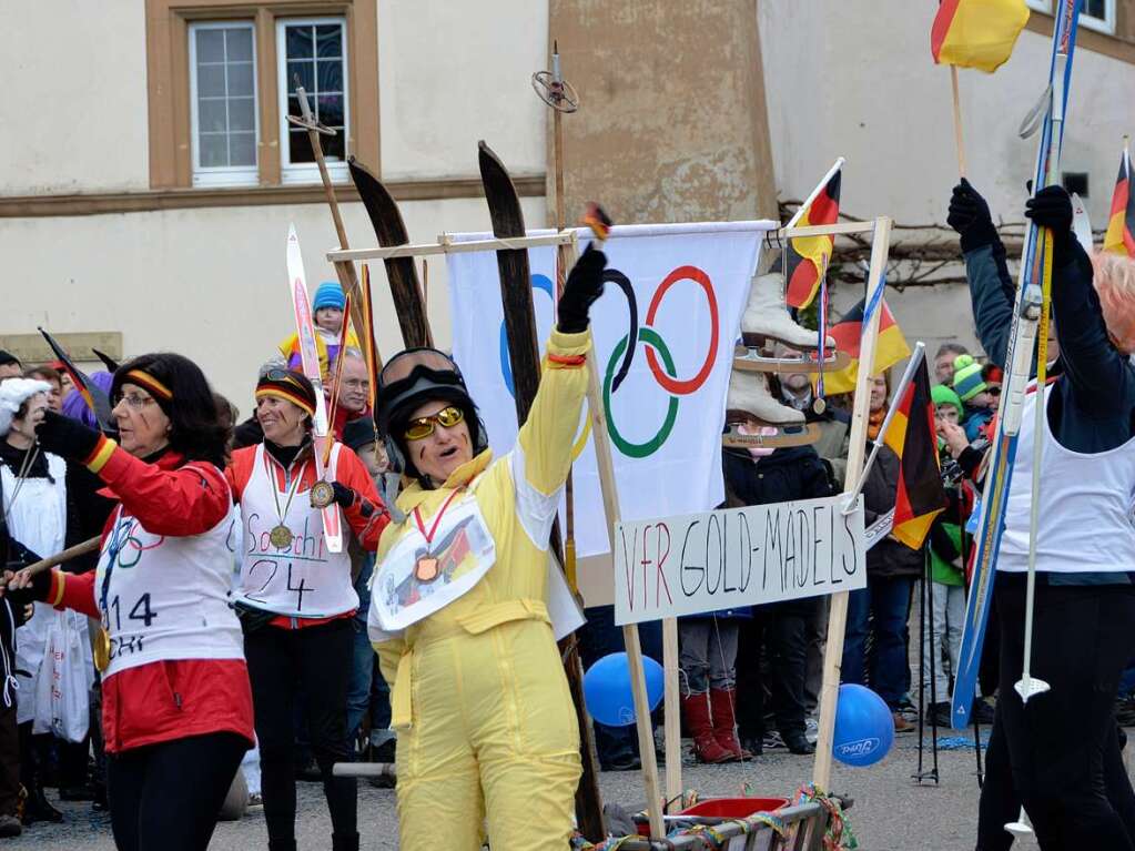 Impressionen vom Umzug in Pfaffenweiler