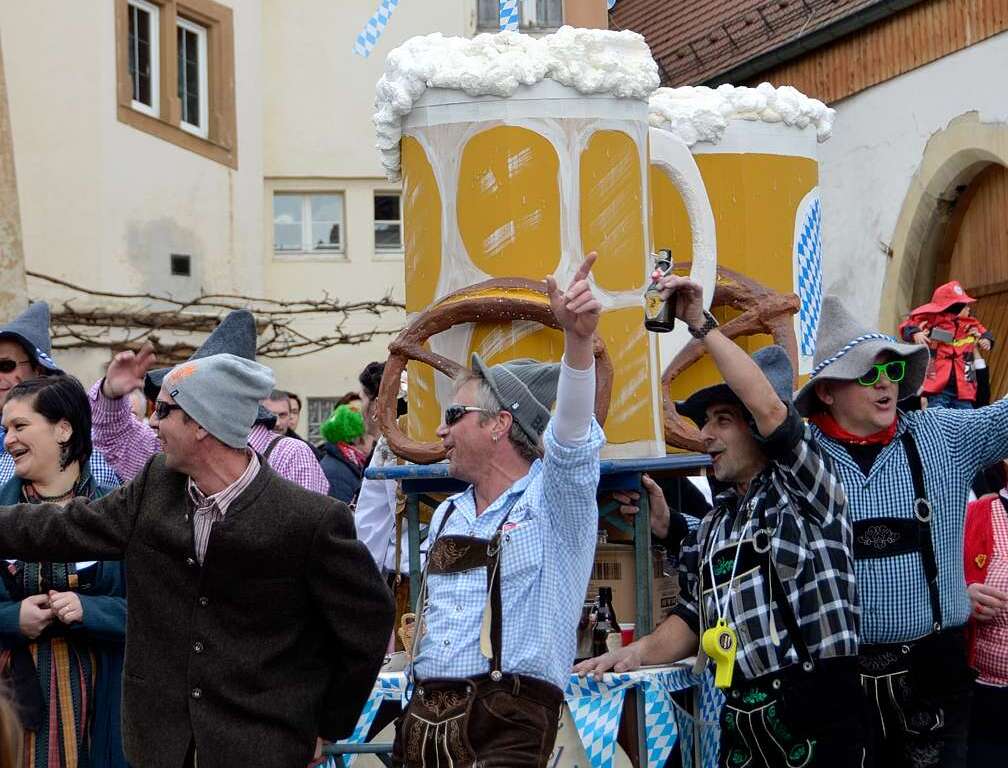 Impressionen vom Umzug in Pfaffenweiler