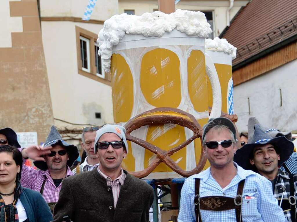 Impressionen vom Umzug in Pfaffenweiler