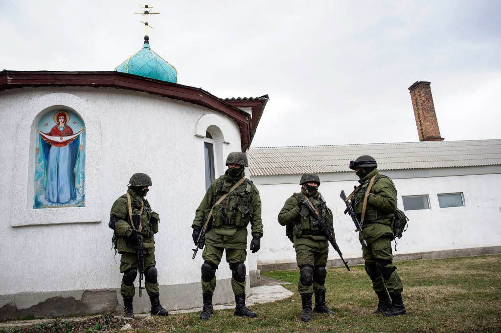 Angeblich will die russische Regierung nur ihre Landsleute auf der Krim schtzen.