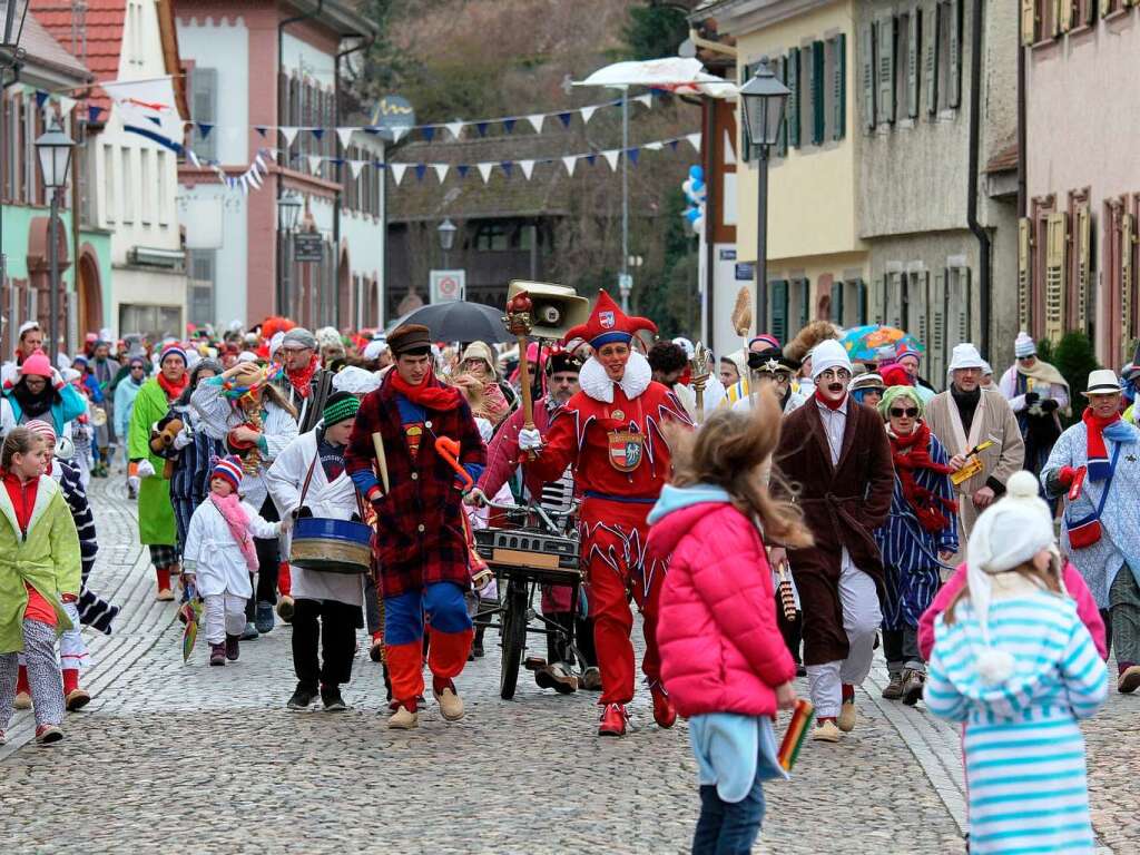 Wecken durch den Oberjokili und die Katzenmusik