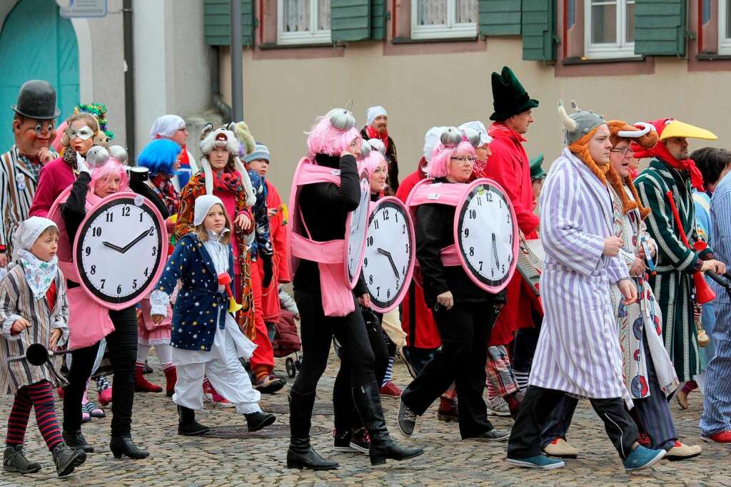 Wecken durch den Oberjokili und die Katzenmusik