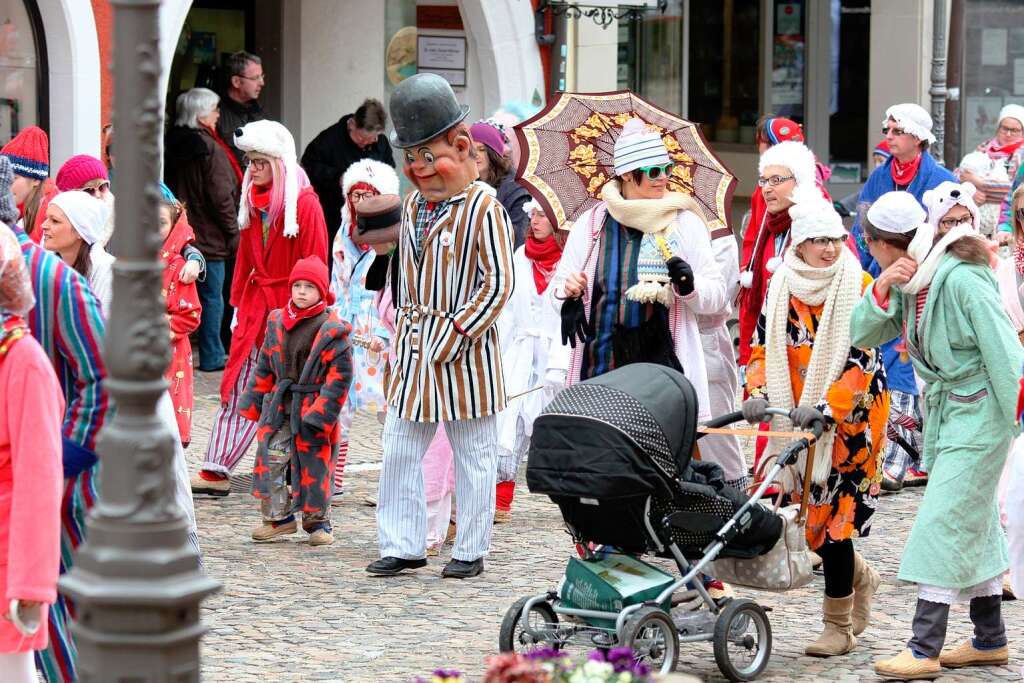 Wecken durch den Oberjokili und die Katzenmusik