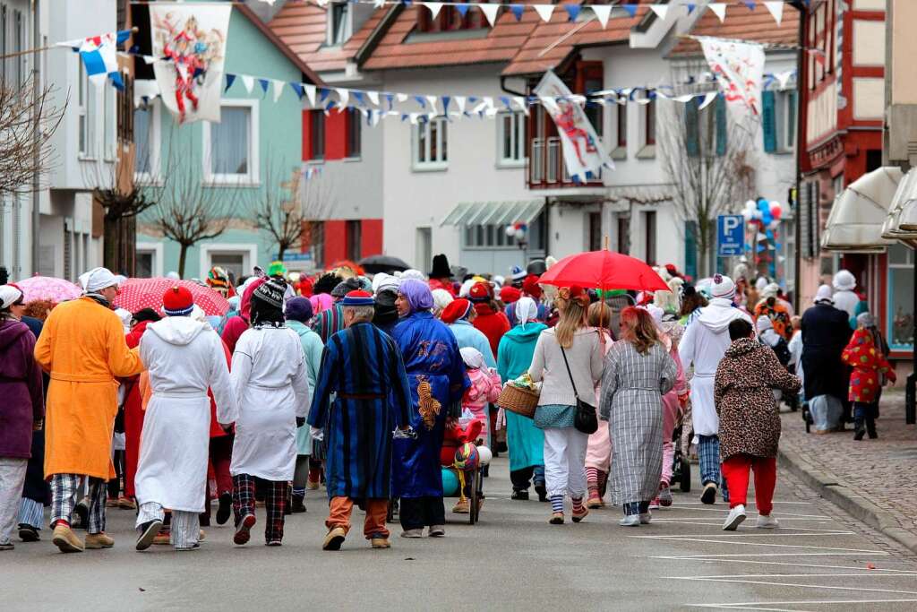 Wecken durch den Oberjokili und die Katzenmusik