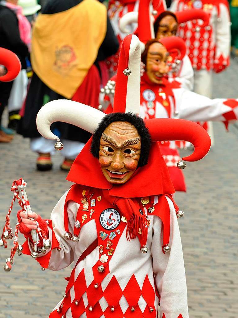 Rosenmontagsumzug in Freiburg