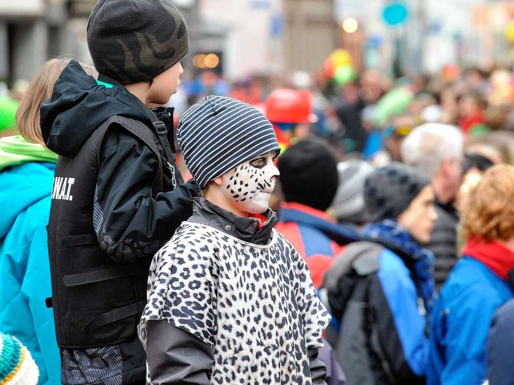 Rosenmontagsumzug in Freiburg