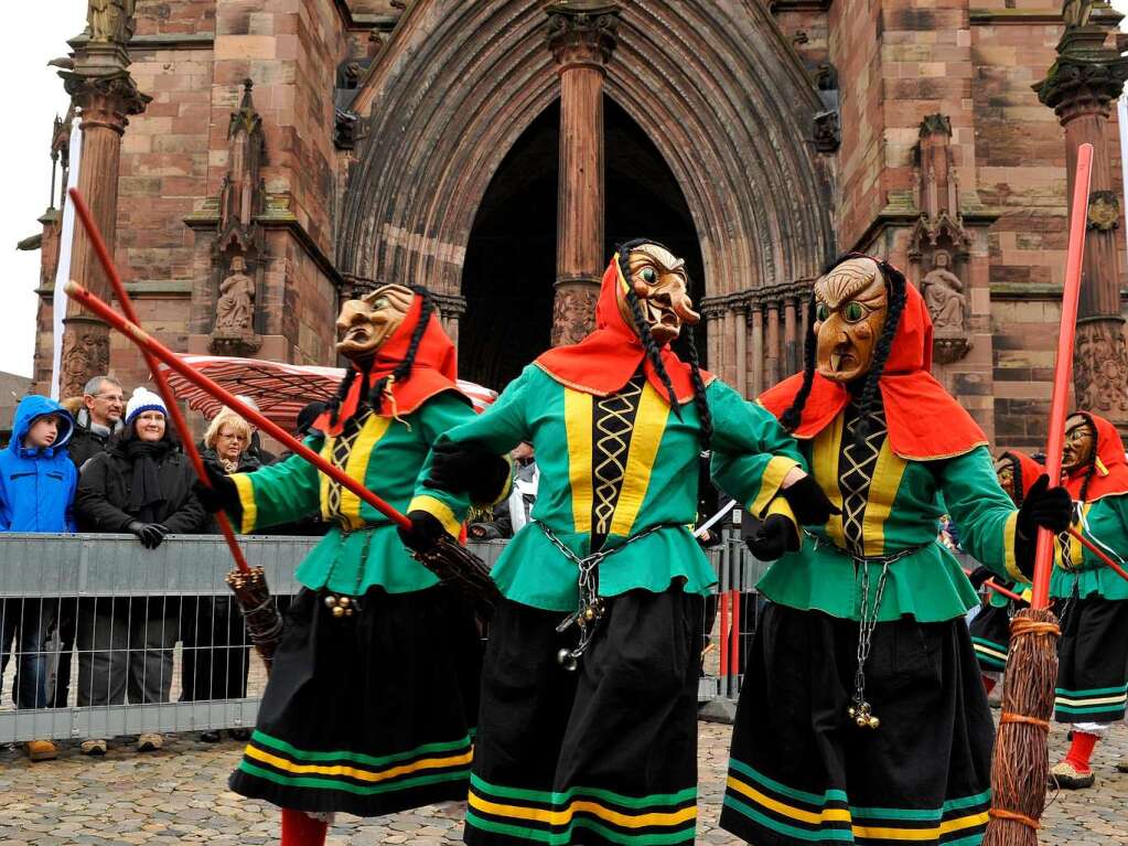 Rosenmontagsumzug in Freiburg