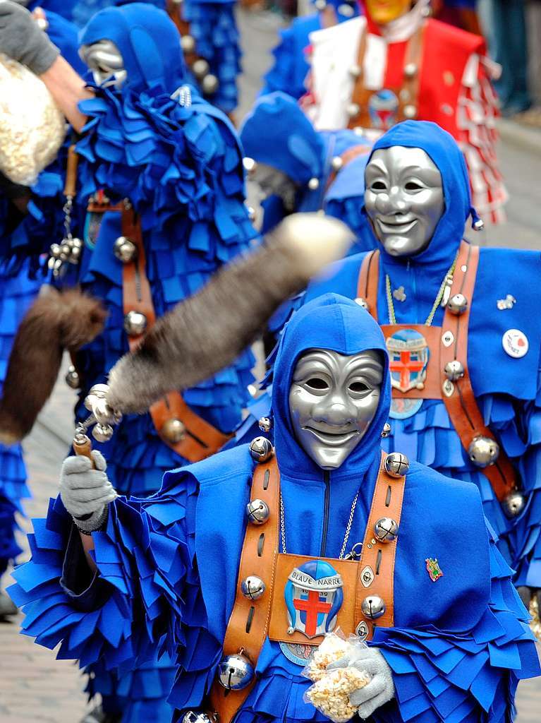 Rosenmontagsumzug in Freiburg