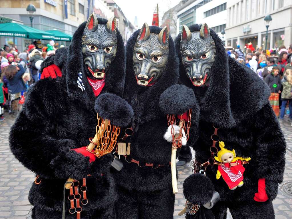 Rosenmontagsumzug in Freiburg