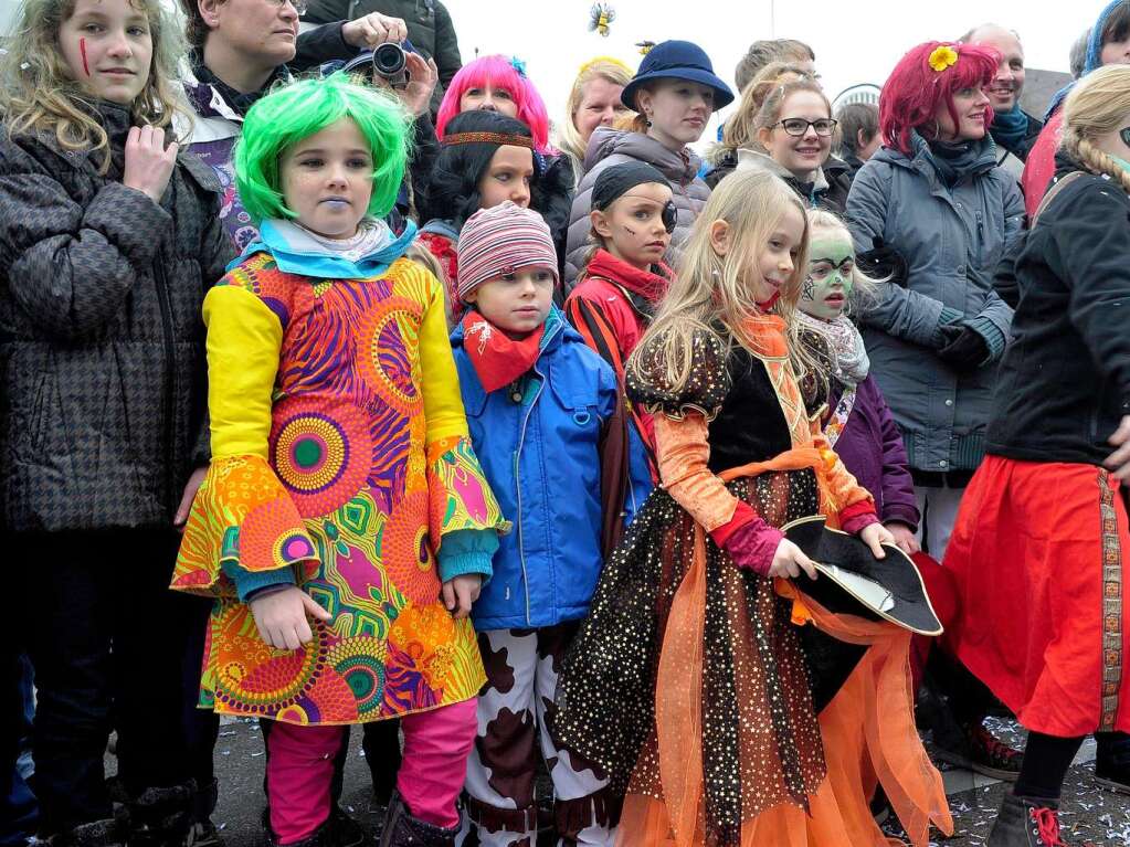 Rosenmontagsumzug in Freiburg