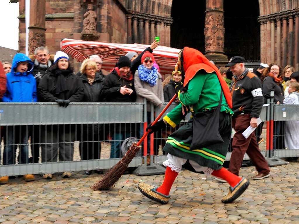 Rosenmontagsumzug in Freiburg