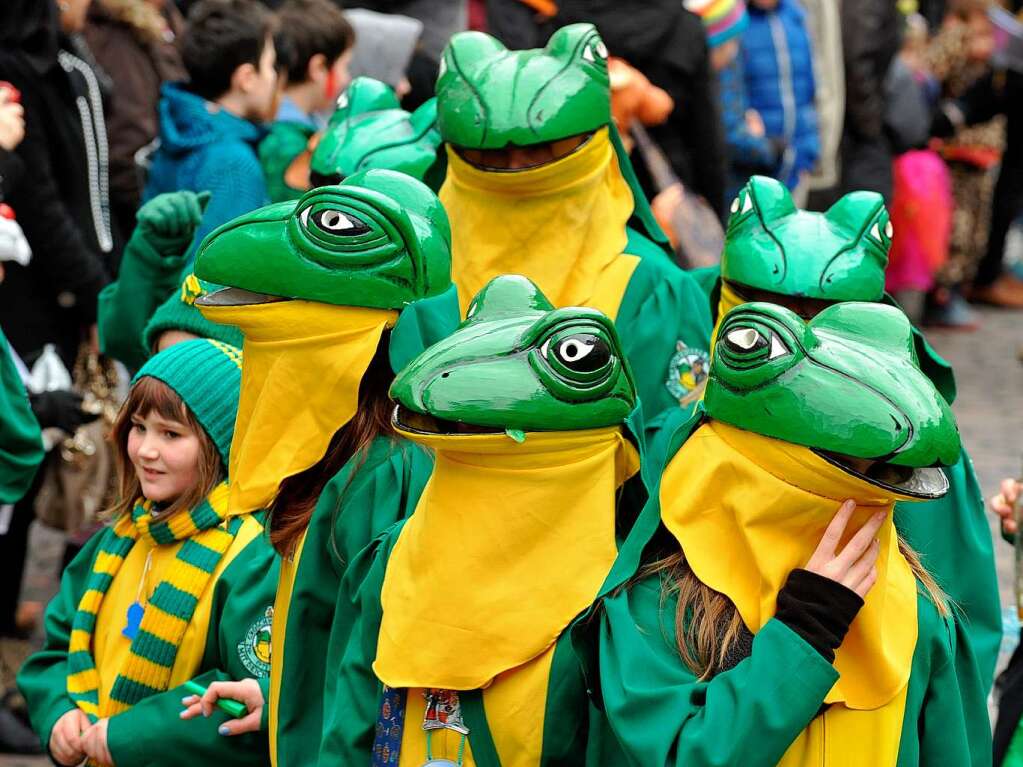 Rosenmontagsumzug in Freiburg