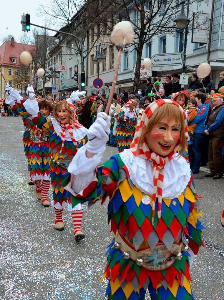 Umzug am Fasnetmendig in Neustadt