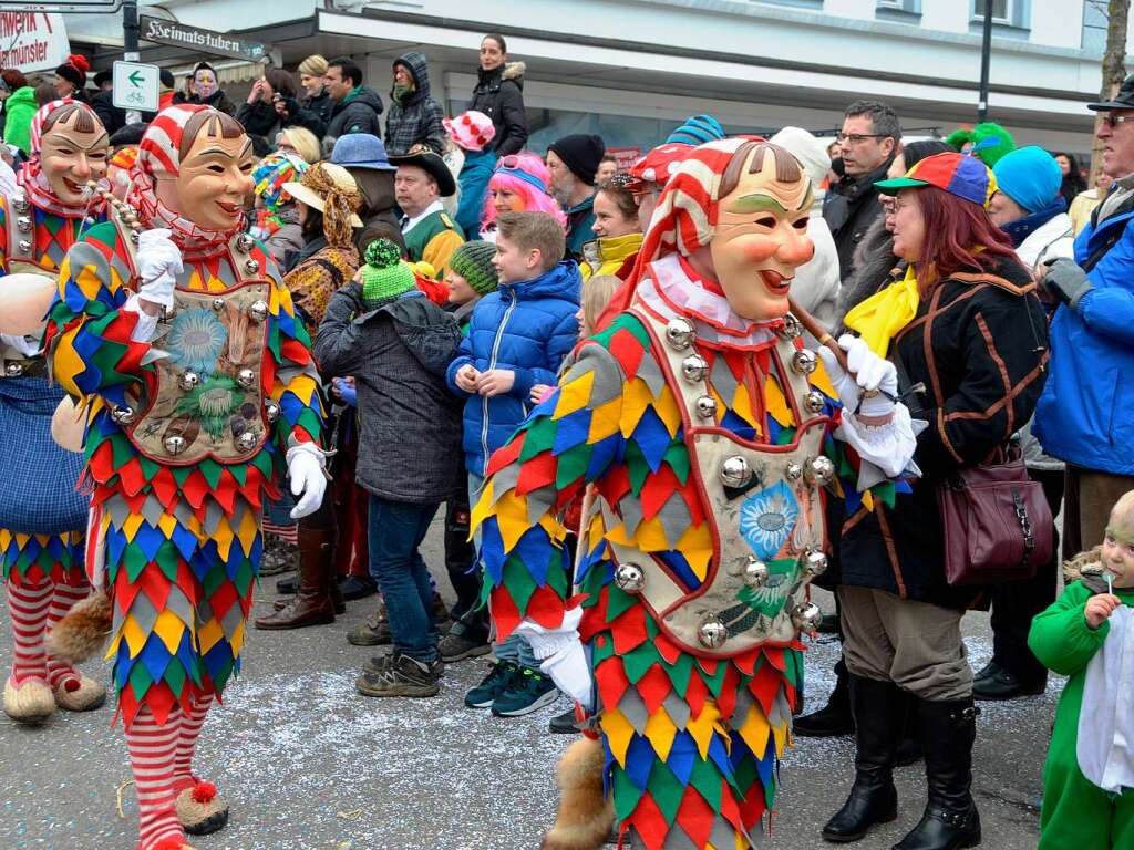 Umzug am Fasnetmendig in Neustadt