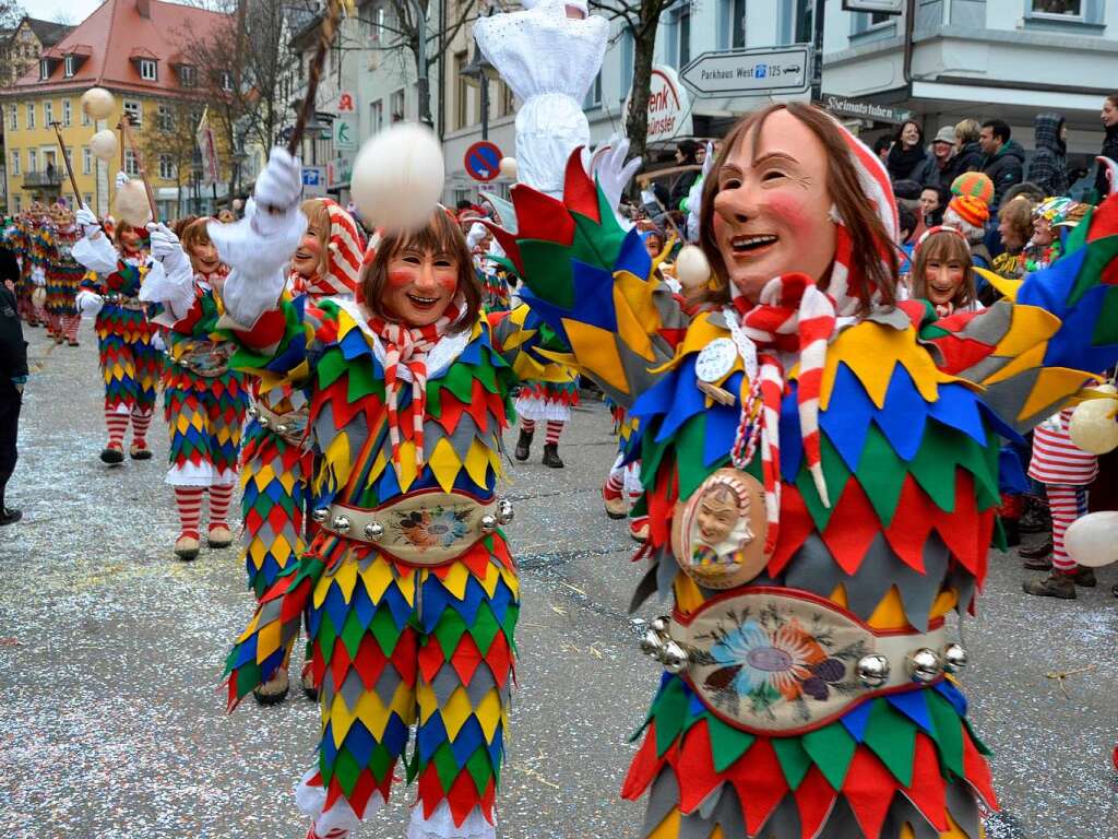 Umzug am Fasnetmendig in Neustadt