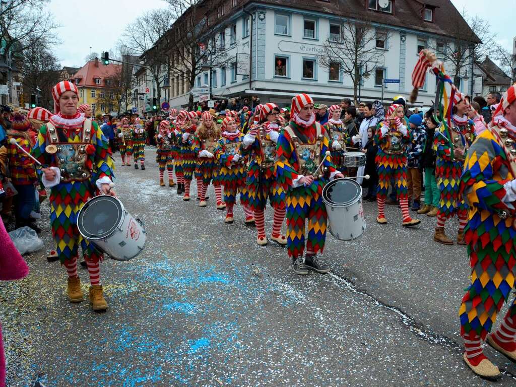 Umzug am Fasnetmendig in Neustadt