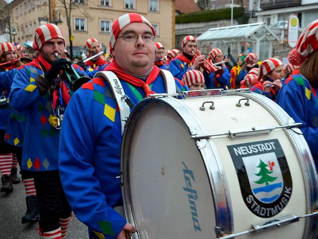 Umzug am Fasnetmendig in Neustadt