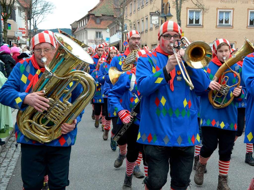 Umzug am Fasnetmendig in Neustadt