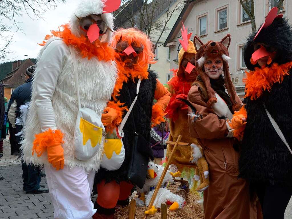 Umzug am Fasnetmendig in Neustadt