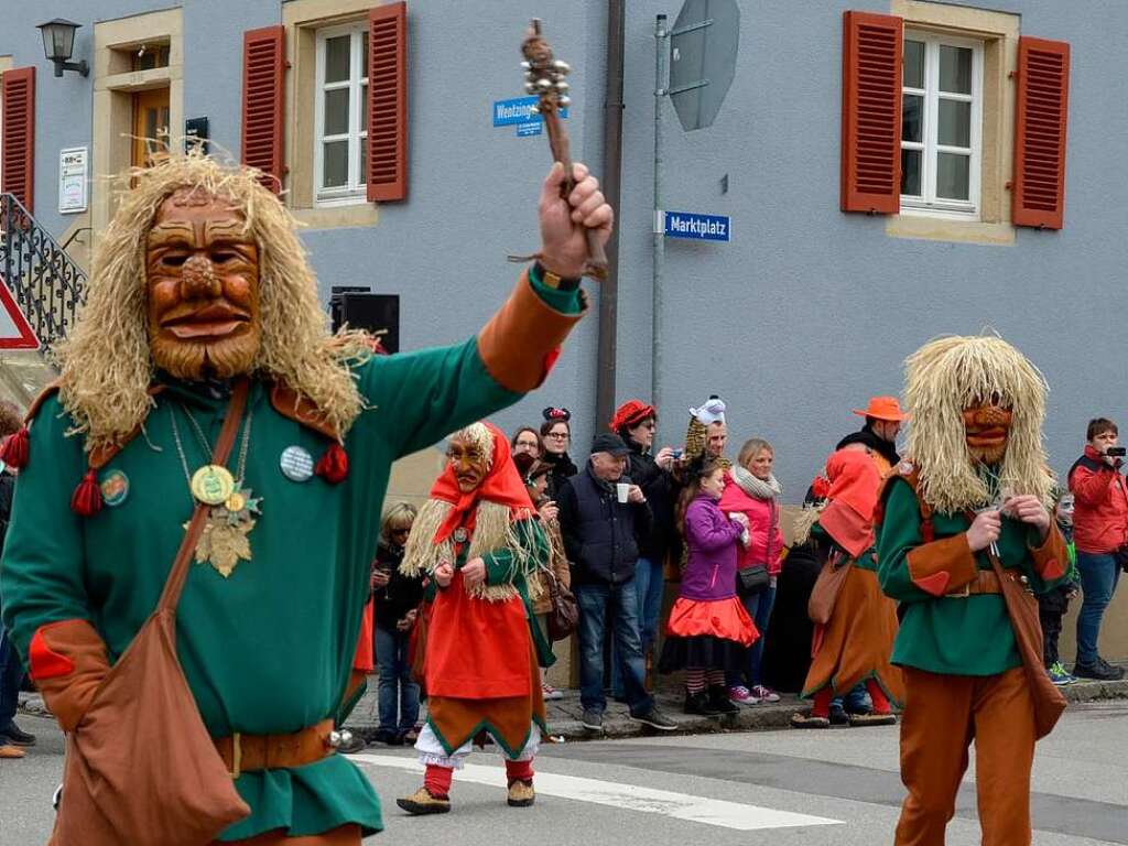 Impressionen vom Umzug in Ehrenkirchen