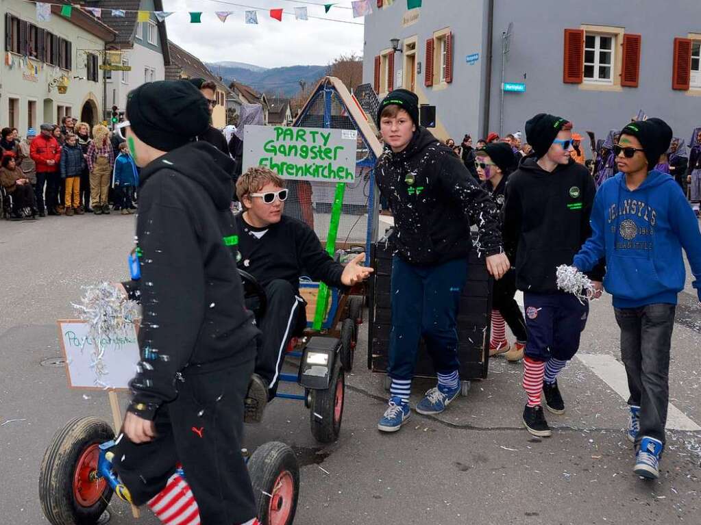 Impressionen vom Umzug in Ehrenkirchen