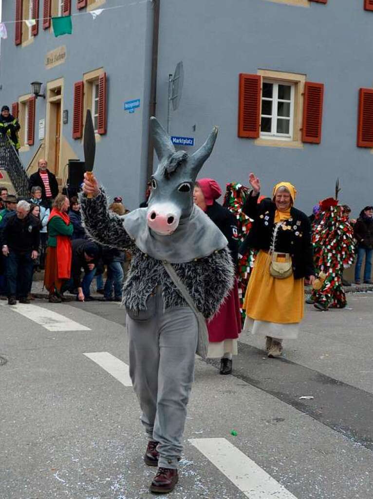 Impressionen vom Umzug in Ehrenkirchen