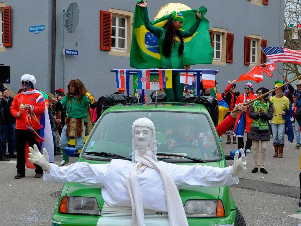 Ein Vorgeschmack auf die Fuball-WM in Brasilien