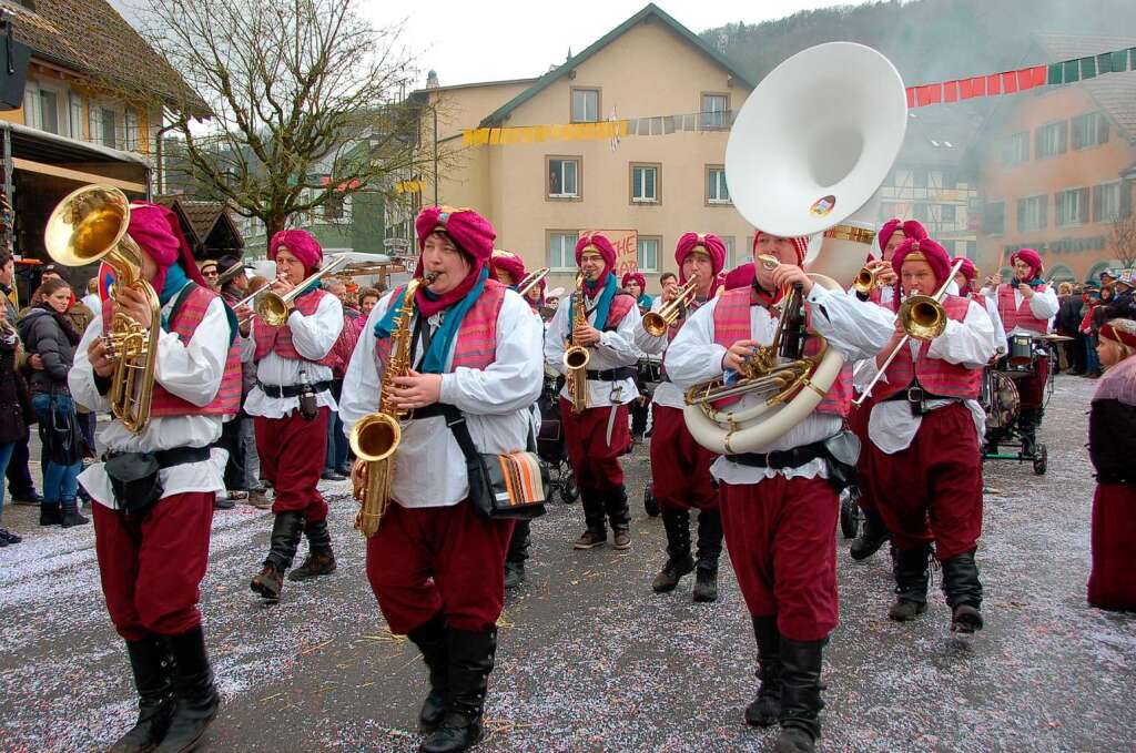 Die "Heavy Blechis" heizten ein.