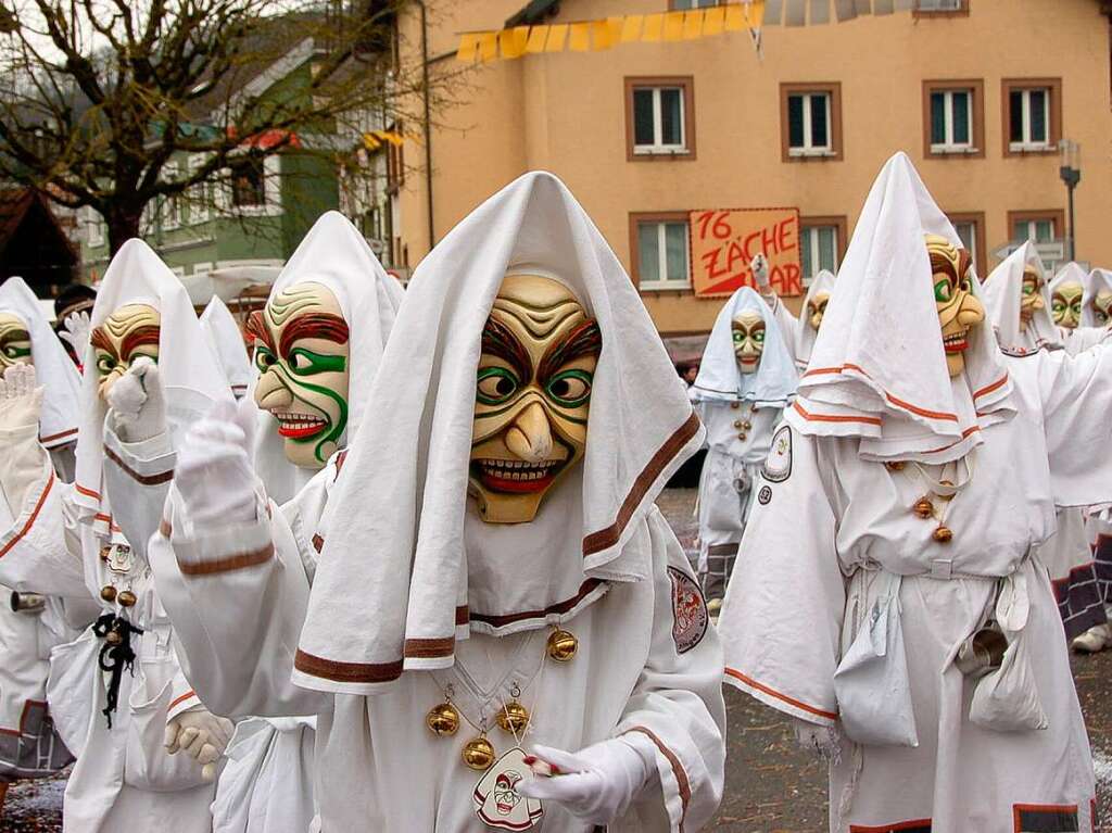 Ein bunter Lindwurm schlngelte sich durch Sthlingen.Eine groe Gruppe kam aus Oberdischingen.