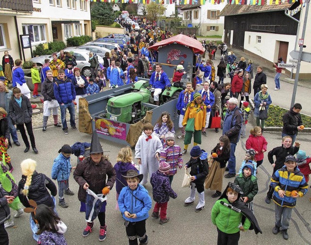 Kinderumzug Bamlach  | Foto: Jutta Schtz