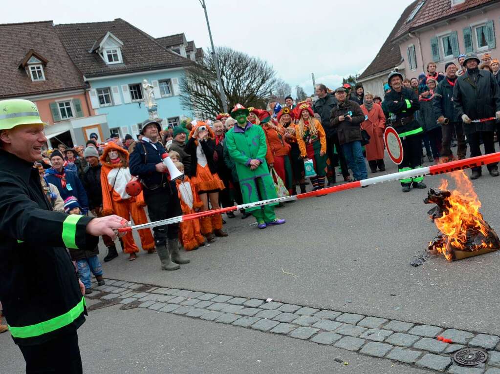 Bonndorfer Stammtischgeschichten: So lautete das Motto des Fasnetspiels.