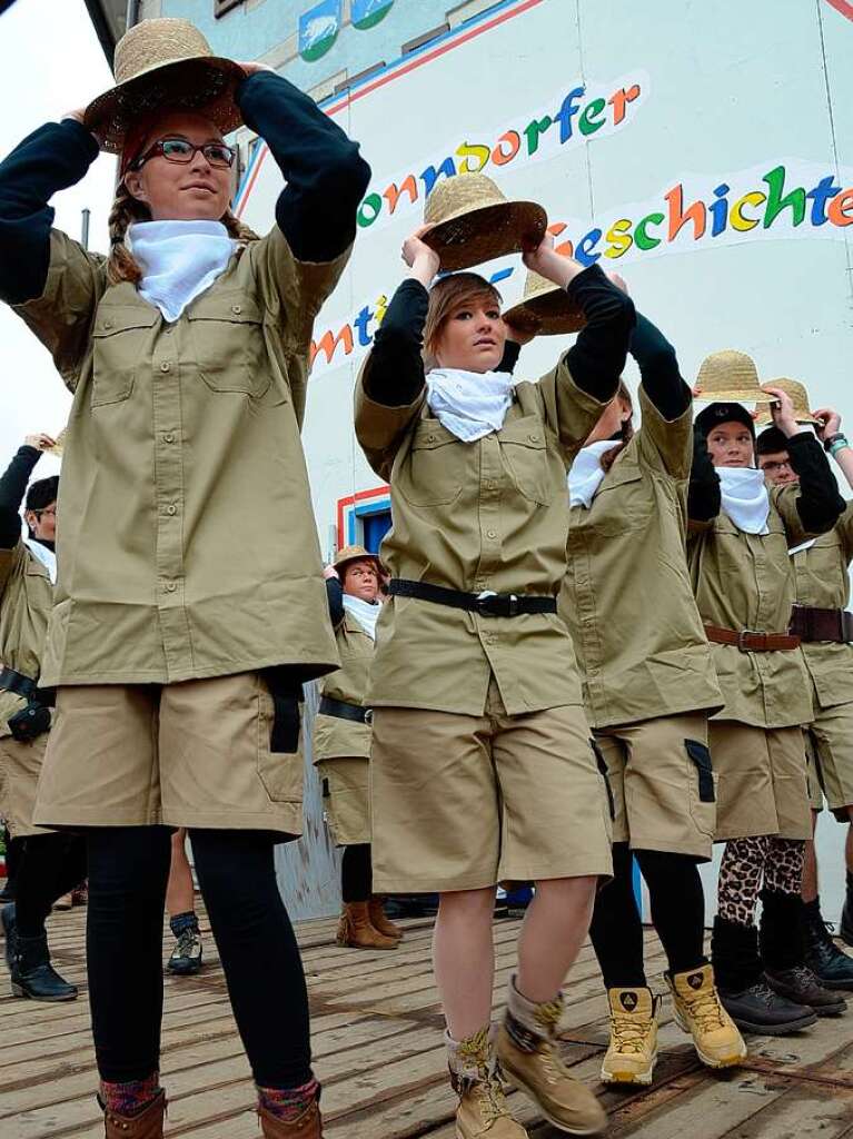 Bonndorfer Stammtischgeschichten: So lautete das Motto des Fasnetspiels.