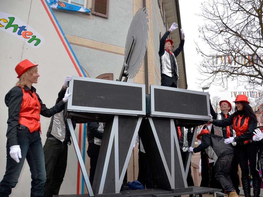 Bonndorfer Stammtischgeschichten: So lautete das Motto des Fasnetspiels.