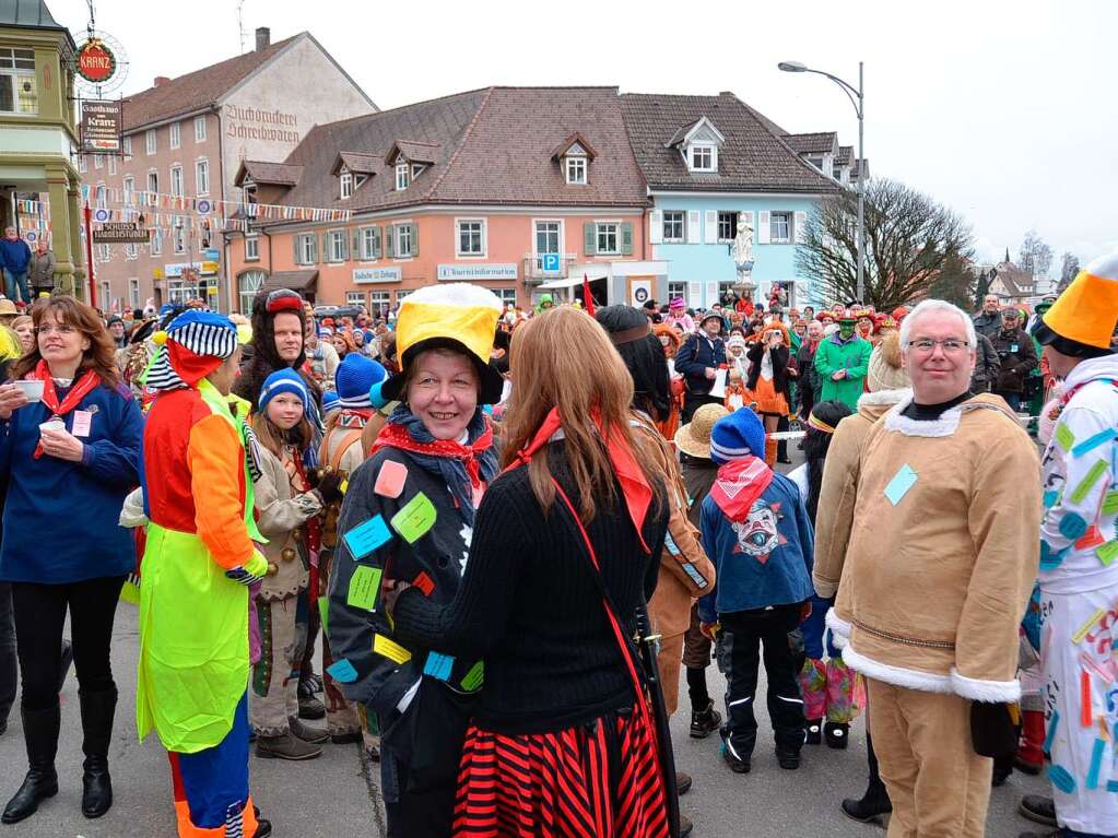 Bonndorfer Stammtischgeschichten: So lautete das Motto des Fasnetspiels.