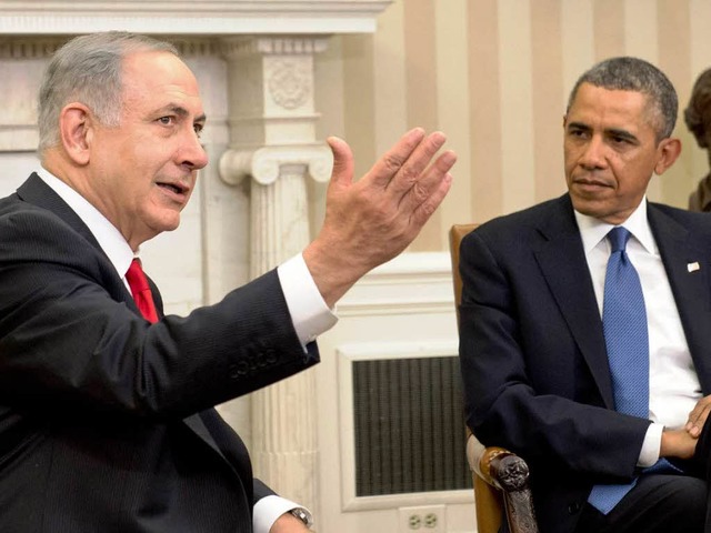 Benjamin Netanjahu zu Besuch bei Barack Obama in Washington  | Foto: AFP