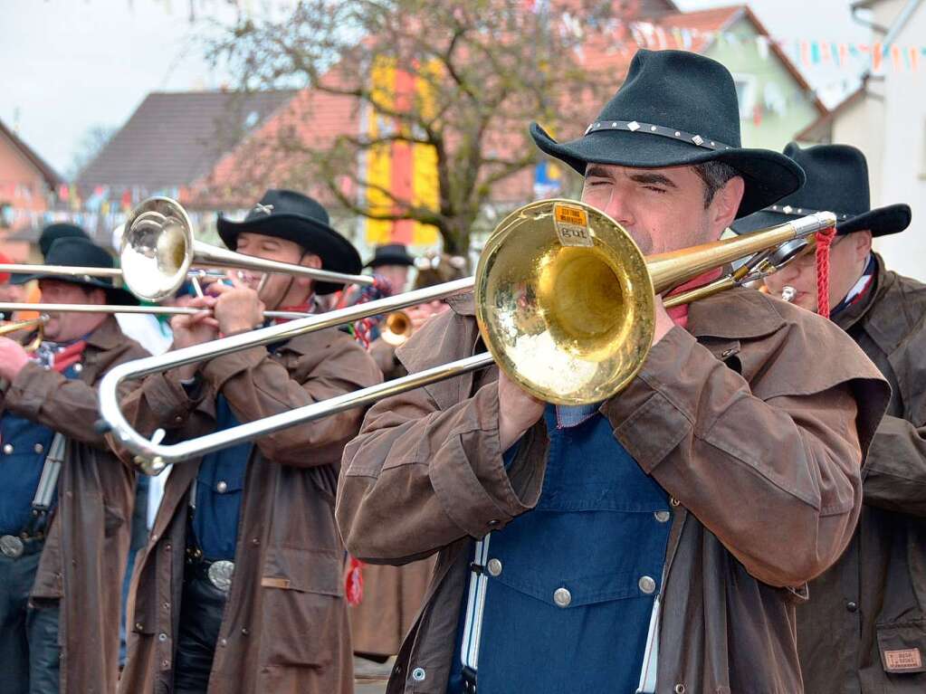 Tolle Stimmung herrschte beim groen Fasnetumzug in Ewattingen.