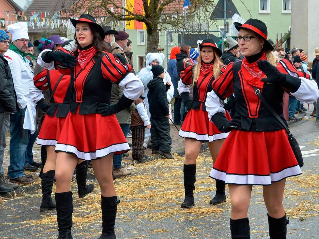 Tolle Stimmung herrschte beim groen Fasnetumzug in Ewattingen.