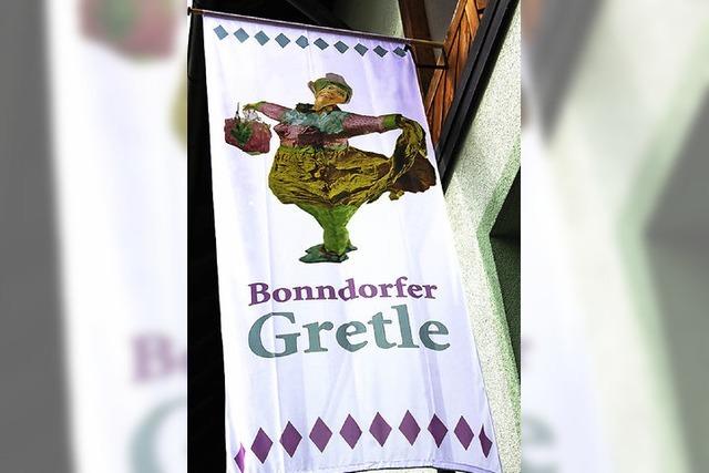Die erste Bonndorfer Gretle-Fahne