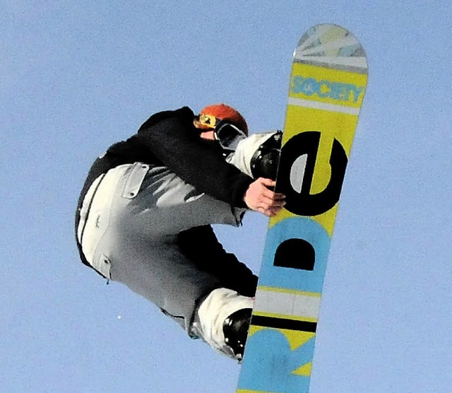 Snowboarder am Kandel  | Foto: mzd