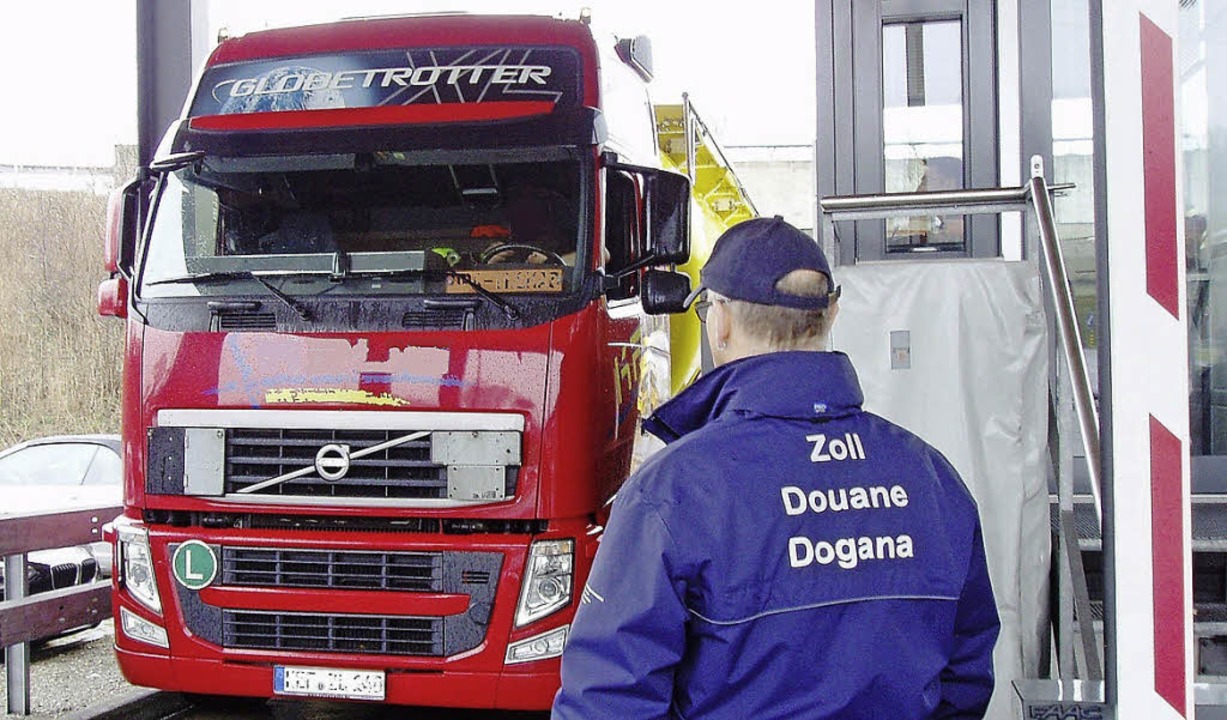 Der Zoll an der Autobahn verbucht ein Einnahmeplus Rheinfelden Badische Zeitung