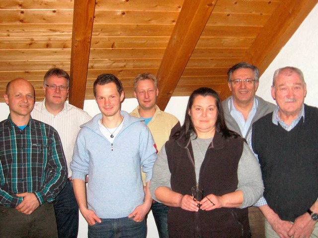 Kandidaten (von links): Roland Mutter,... Kstlin, Johann Gerspach, Helmut Butz  | Foto: Stefan Sahli