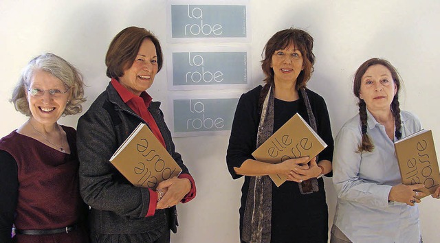 Aktiv am Frauentag (von links): Regina...tschule) und Marie Dra (Knstlerin).   | Foto: susanne ramm-weber