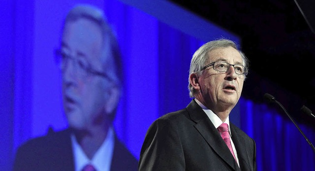 Will fr das &#8222;Projekt Europa&#82...eisterung wecken: Jean-Claude Juncker   | Foto: AFP